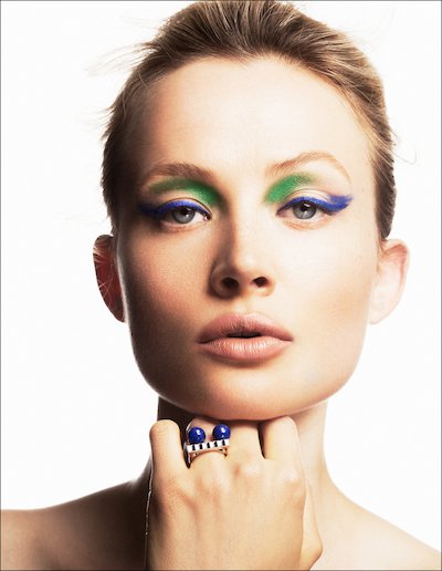 Editorial, Frontpage, Beauty, Close Up, Cosmo, Eye Liner, Face, Get in line, Make Up, September issue